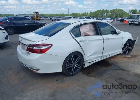 2016 Honda Accord Sport z USA, uszkodzony, nr VIN 1HGCR2F52GA175485